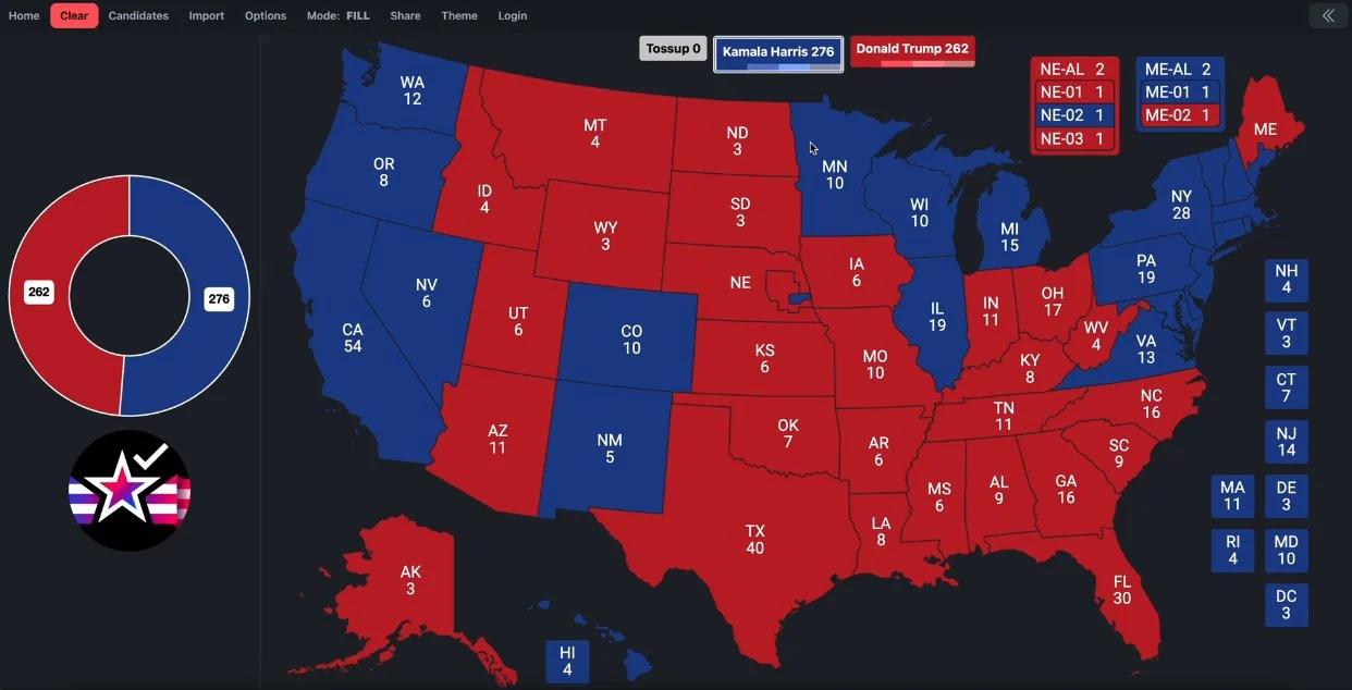미국 대선 여론조사 최신 결과..