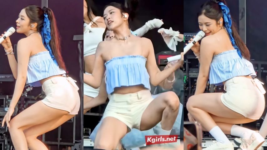 아이브 안유진 롤라팔루자 열정적인 댄스