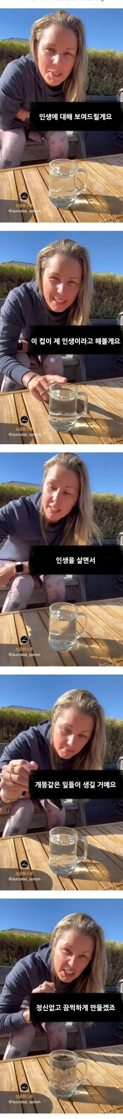 서양 누나의 인생 조언