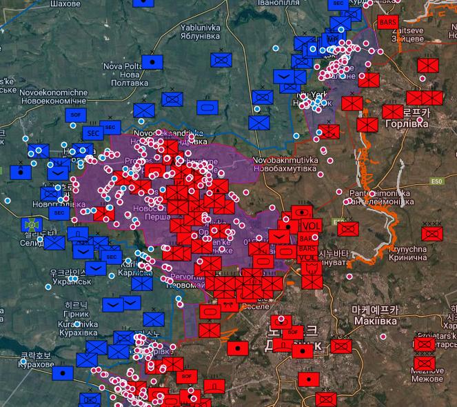 최근 우크라이나 동부가 밀리는 이유