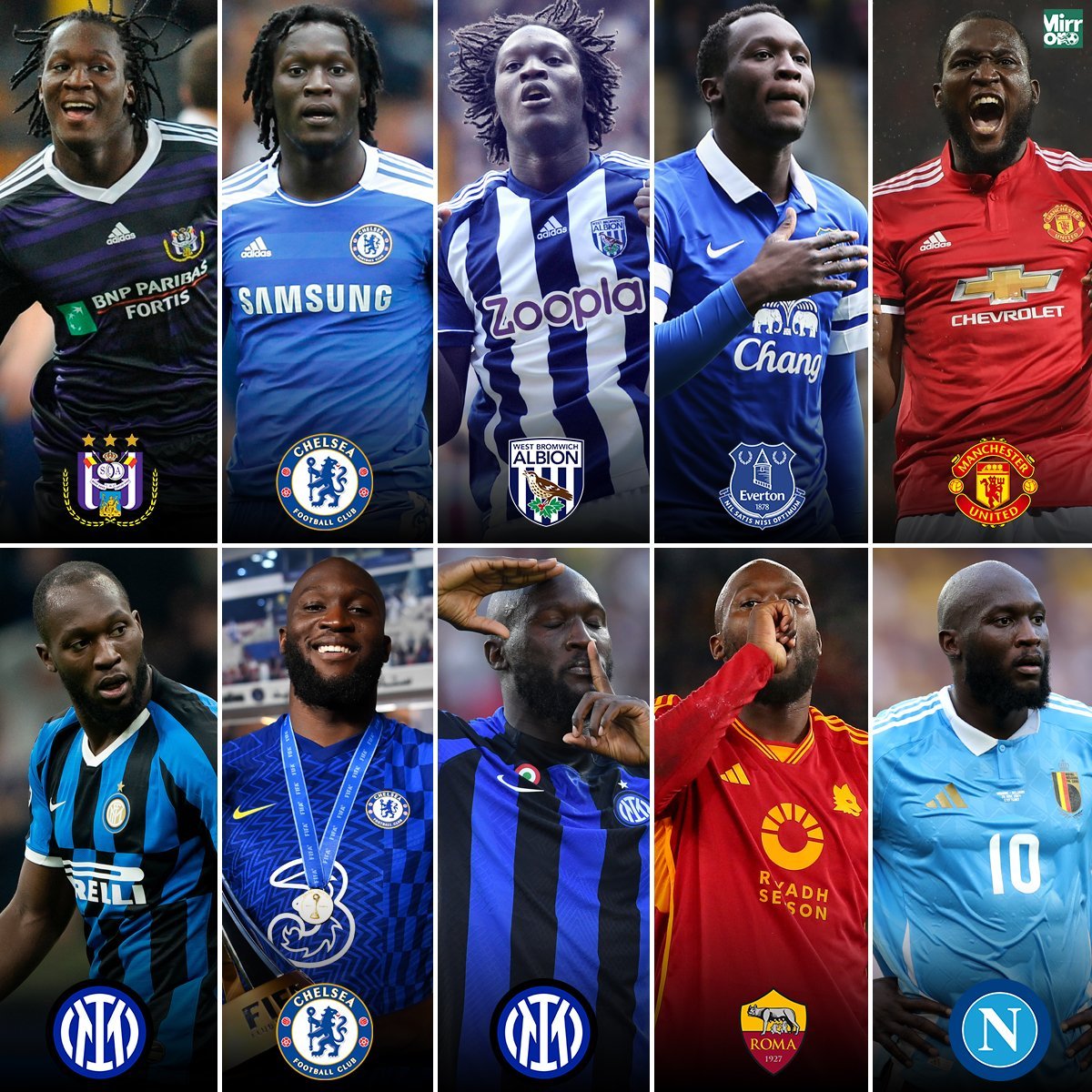 [미러] 루카쿠 누적 이적료 5400억 돌파