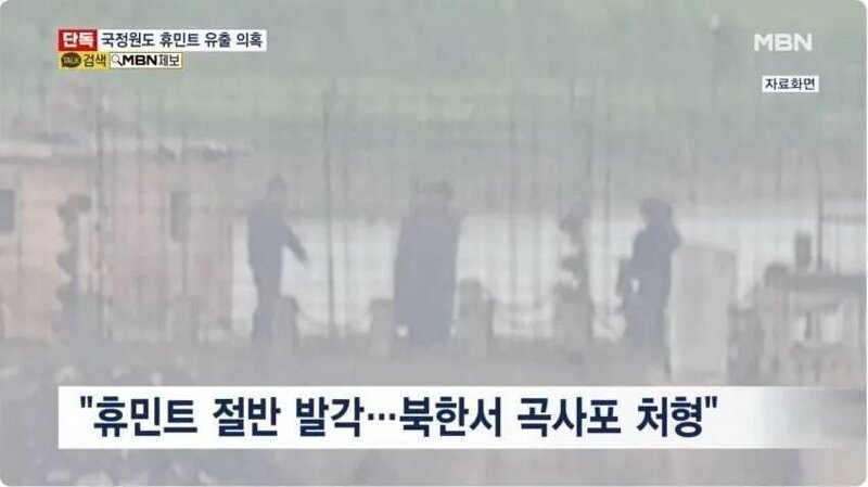 휴민트 절반 발각, 곡사포 처형