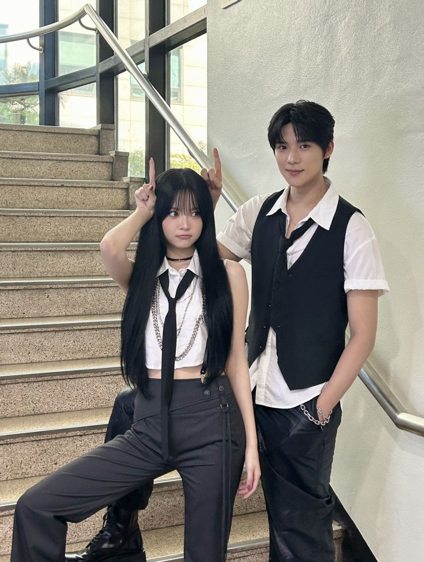 르세라핌 홍은채 뮤직뱅크