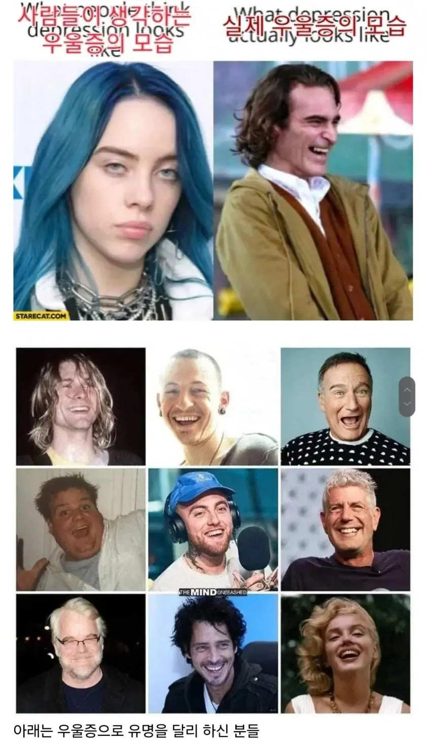 우울증의 실제 모습
