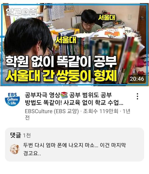 학원 없이 서울대 간 쌍둥이 형제