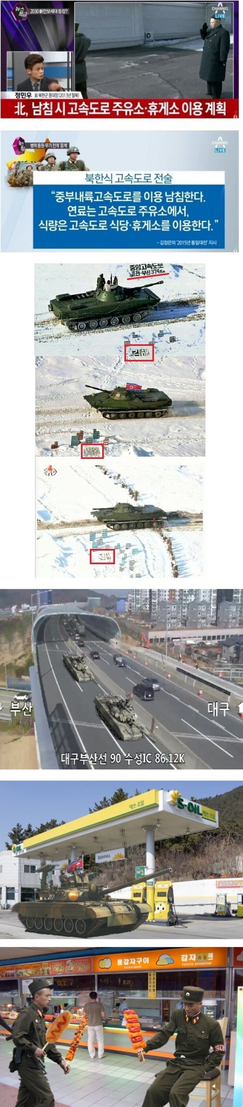 북한의 남침 계획