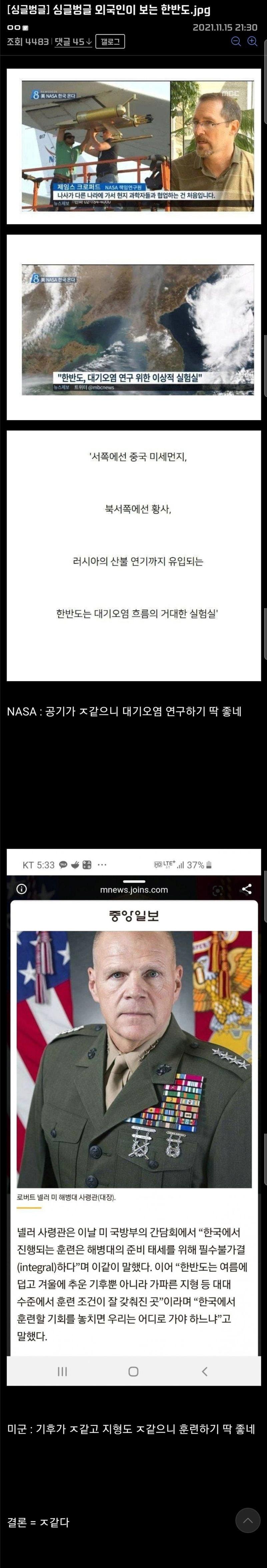 외국인이 보는 한반도