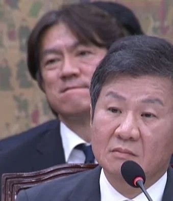 정몽규 골프 접대 시인에 홍명보 표정