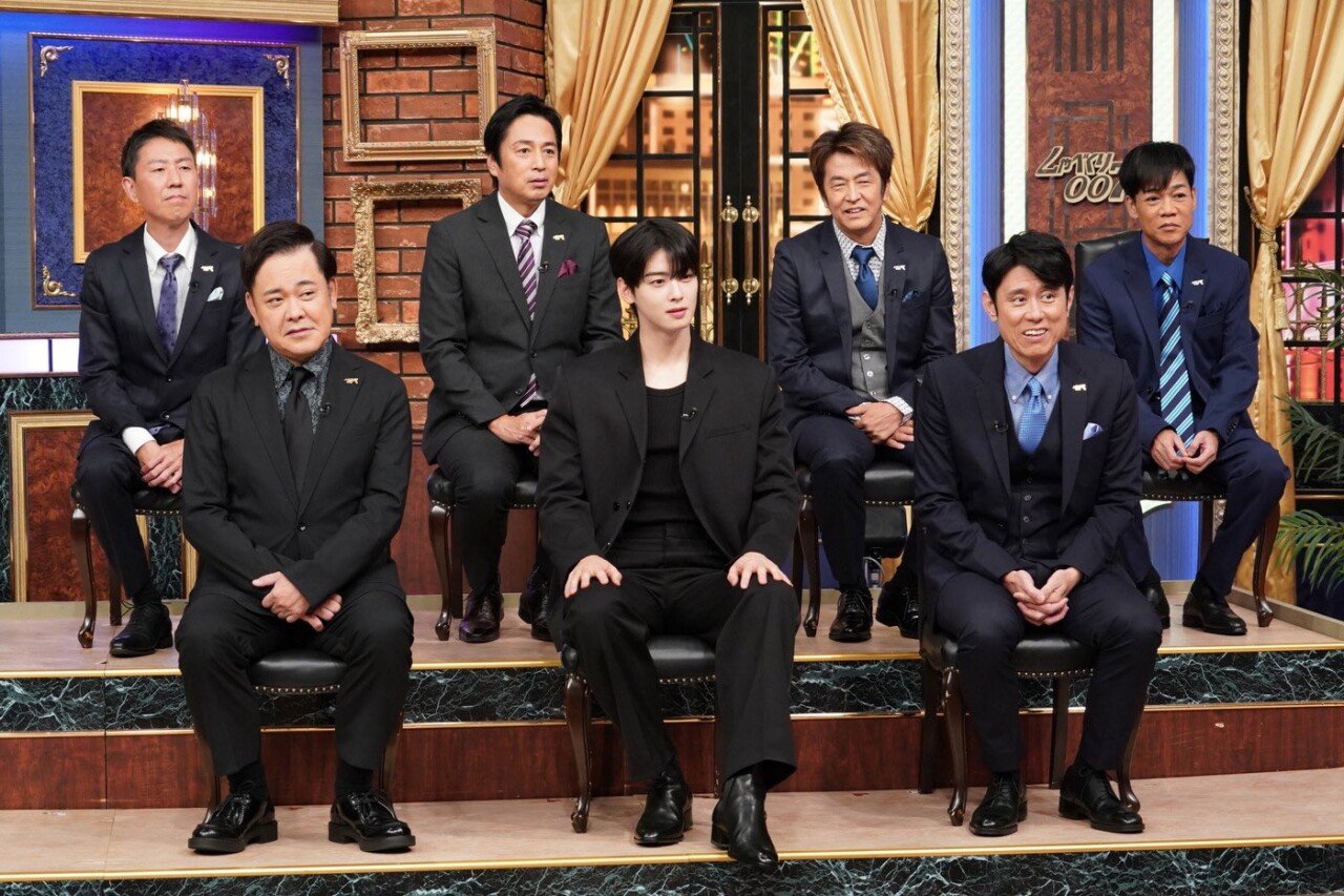 일본토크쇼 출연한 차은우 ㄷㄷ