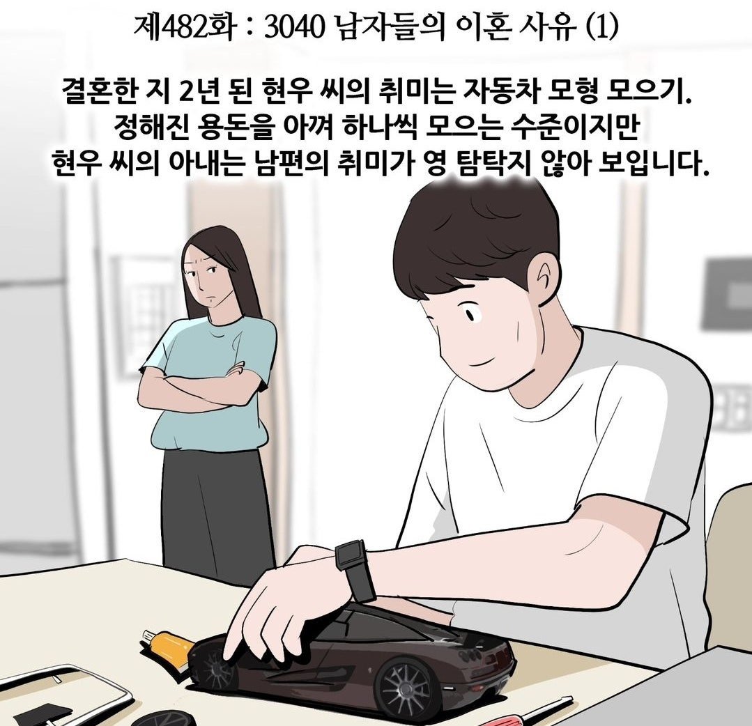 3040 남자 이혼사유 3위