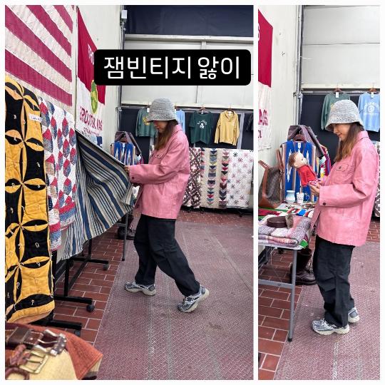 서울 입성한 이효리, 옷 때깔부터 바뀌었다.. 핑크 레더로 ‘잼빈티지’ 완벽 접수!