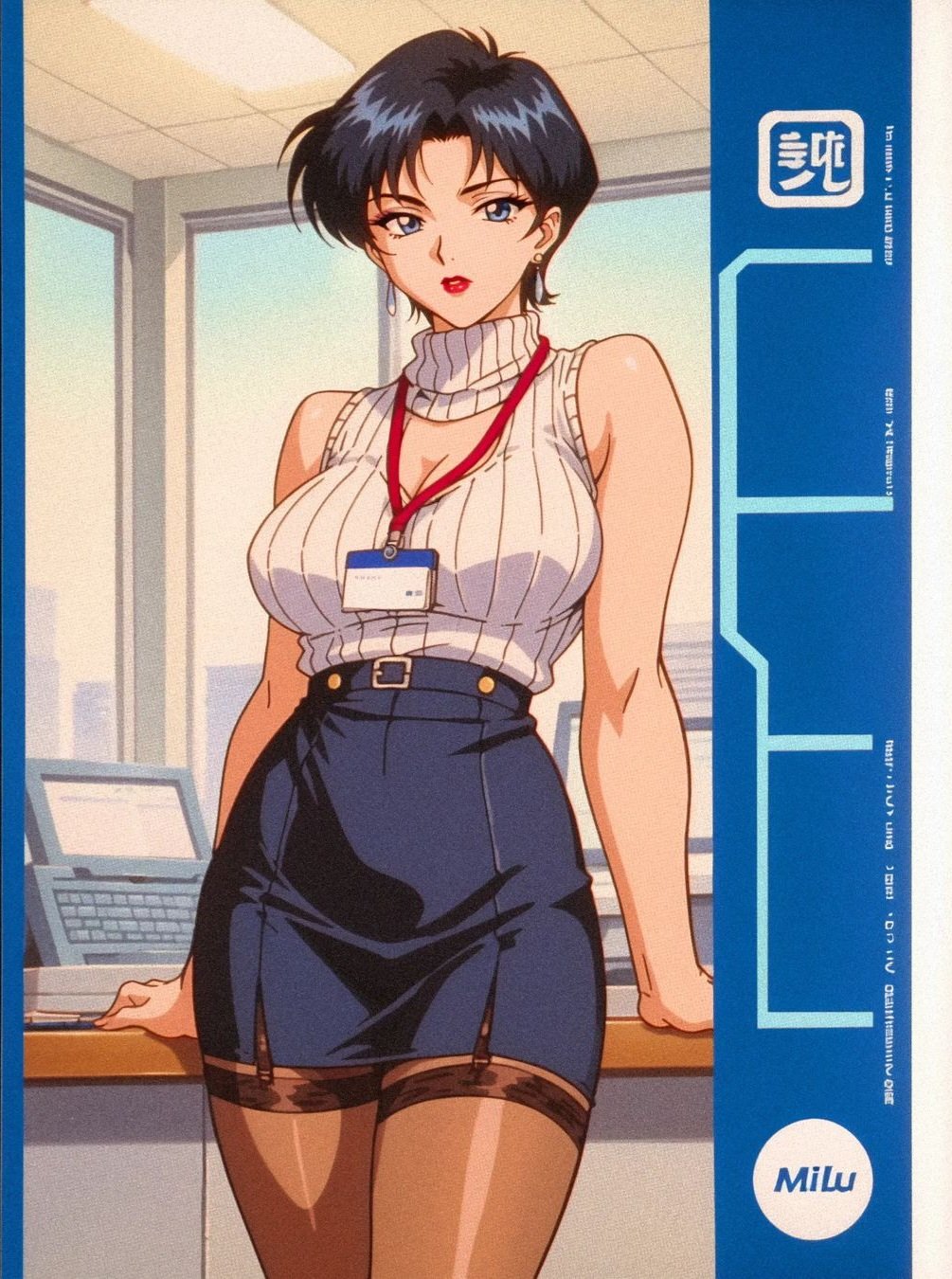 ㅇㅎ) 90년대 작화로 만든 Ai 그림