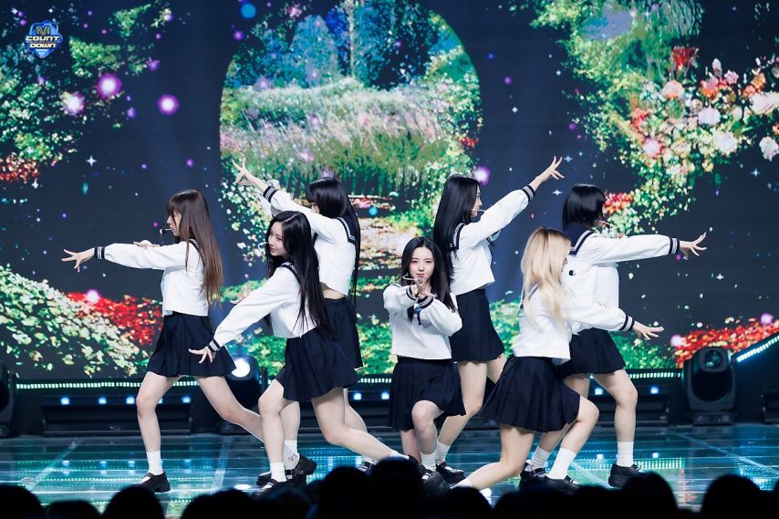 메이딘 엠카 현장포토 241003