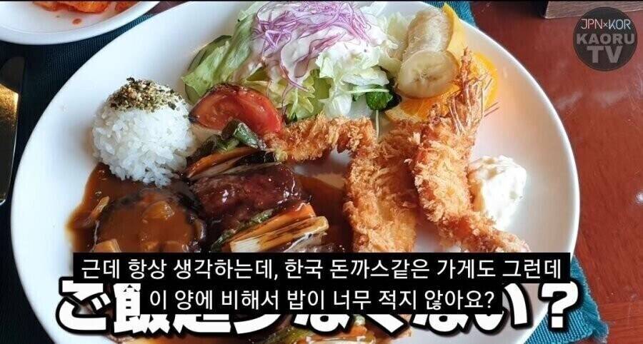 한국 돈까스에 불만이 많은 일본인
