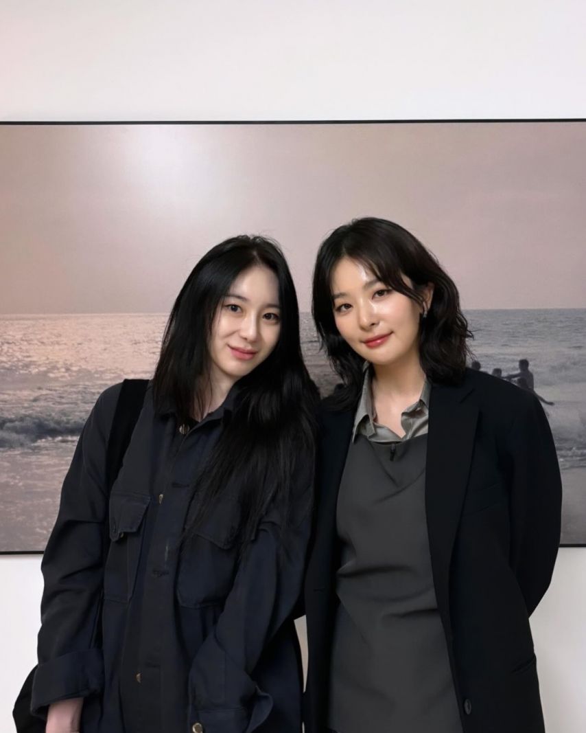 이채연 인별 with 슬기 레드벨벳