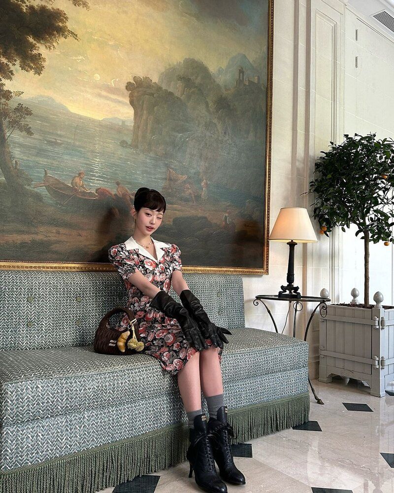 장원영(아이즈) 파리 미우미우쇼