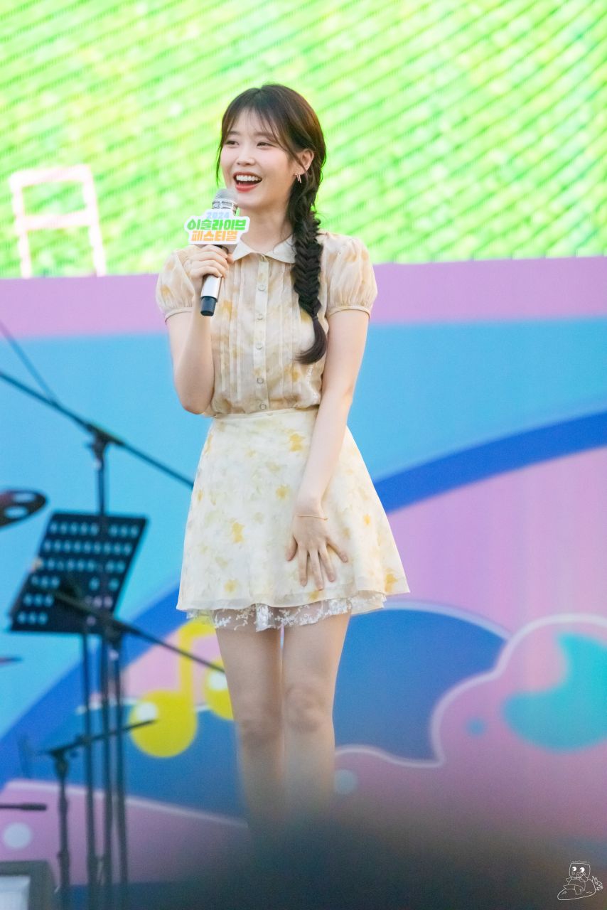 아이유 이슬라이브 페스티벌