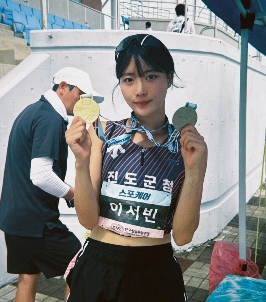 진도군청 육상 선수 이서빈 미모
