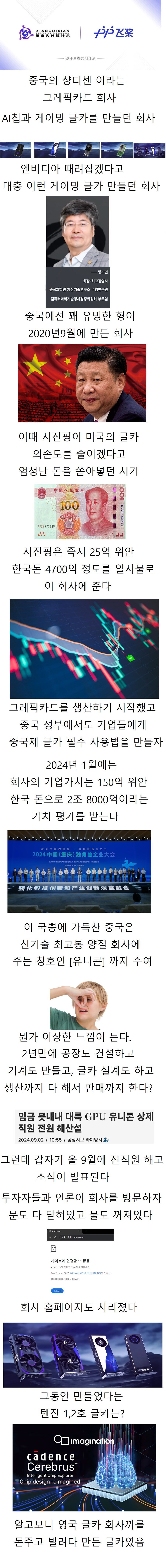 엔비디아 때려잡겠다고 노력하던 중국의 그래픽카드 회사