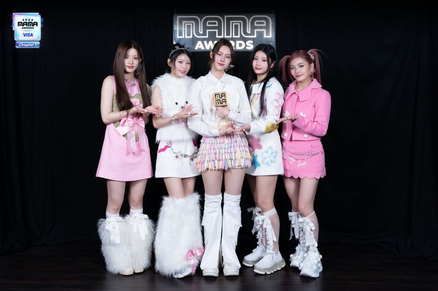 아일릿 MAMA 신인상 수상