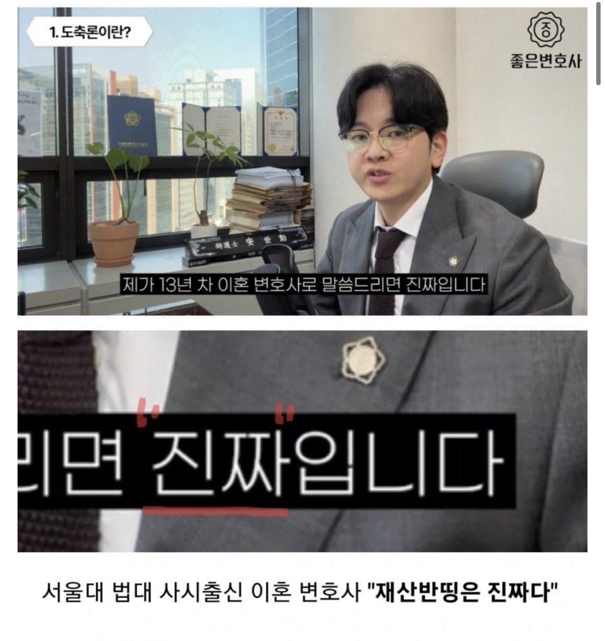 이혼 전문 변호사가 말해주는 실제 도축론 사례