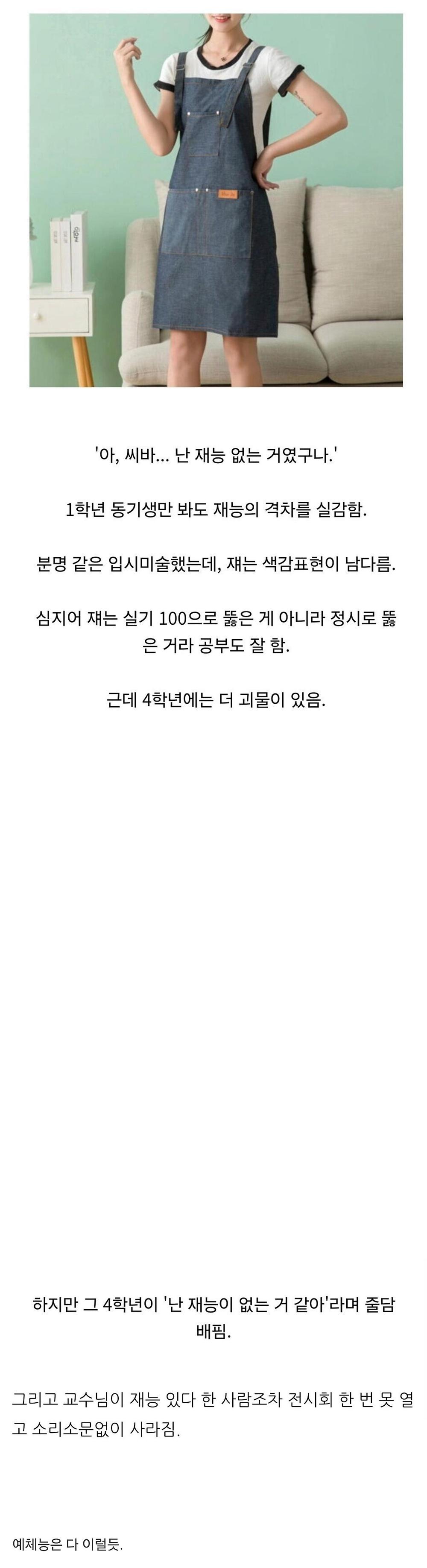 입시미술 배워서 미대가면 깨닫는 사실