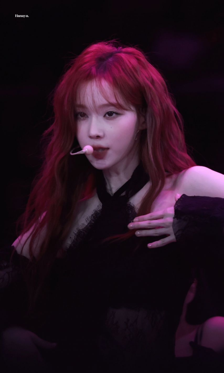 대포로 찍은 윈터 MIROTIC 무대 사진