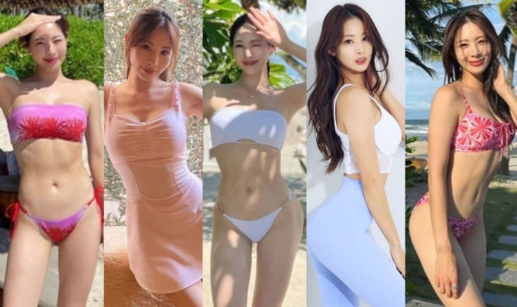 터질 듯한 S라인...신수지(91년), 몸매 자랑 모음