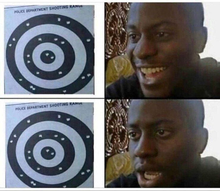 미국 경찰의 탄착군