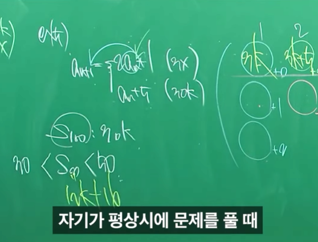 아이패드로만 문제를 잘 푸는 학생 ㄷㄷ