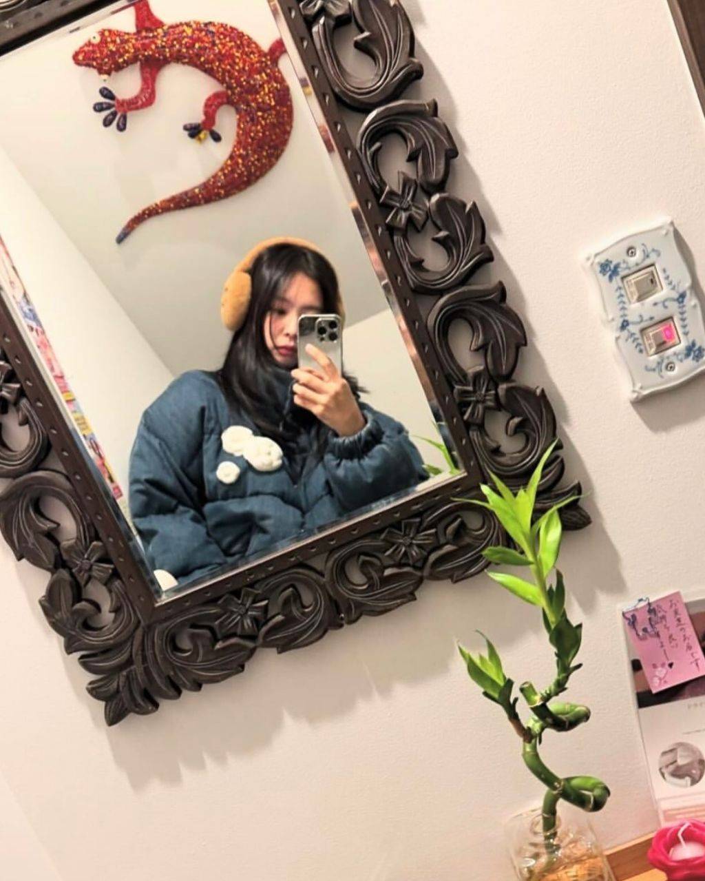 블랙핑크 제니가 알려주는 겨울 코디