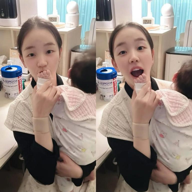 애가 애를 키운다는 백아연 근황 ㄷㄷ