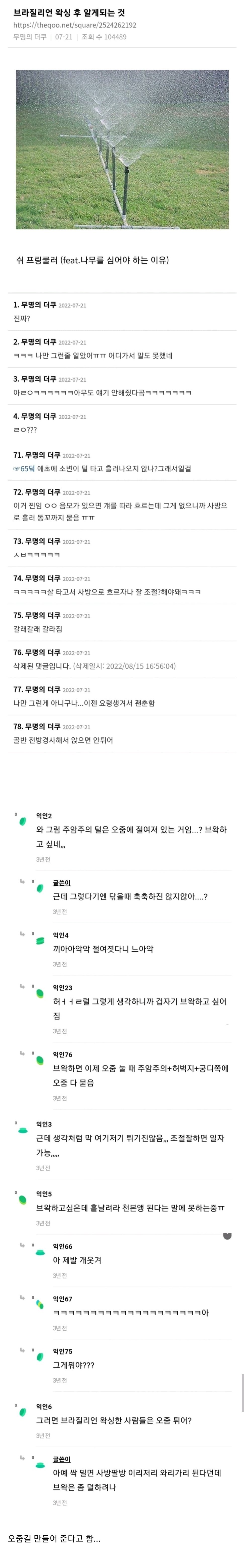 남자들은 모르는 '보지털' 의 숨겨져있던 효능