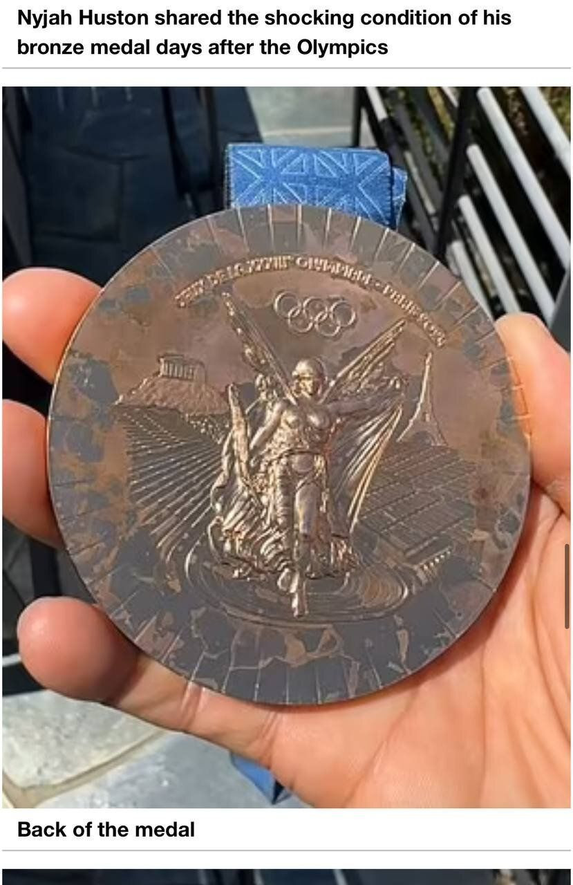 프랑스 파리올림픽 메달 근황