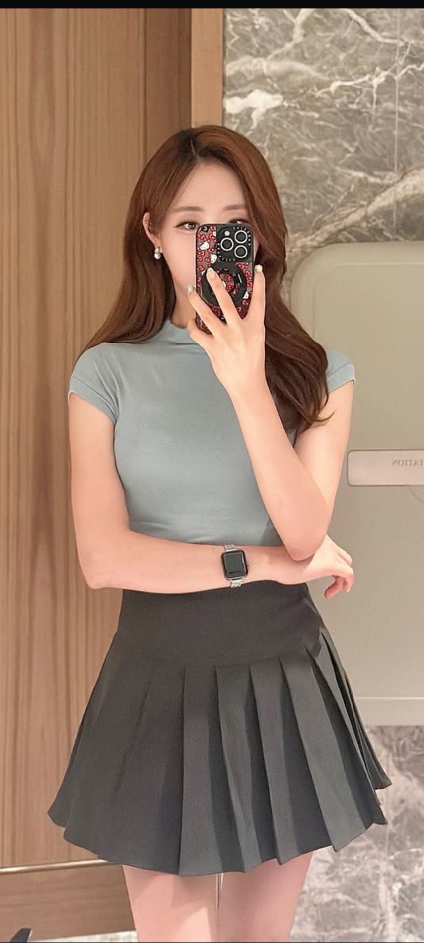 모지안 아나운서 아름다움