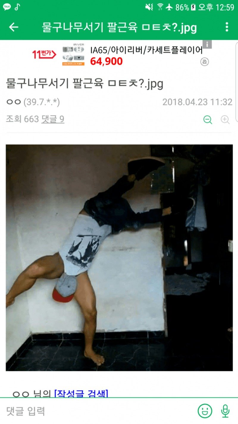 헬스갤러리 레전드 모음