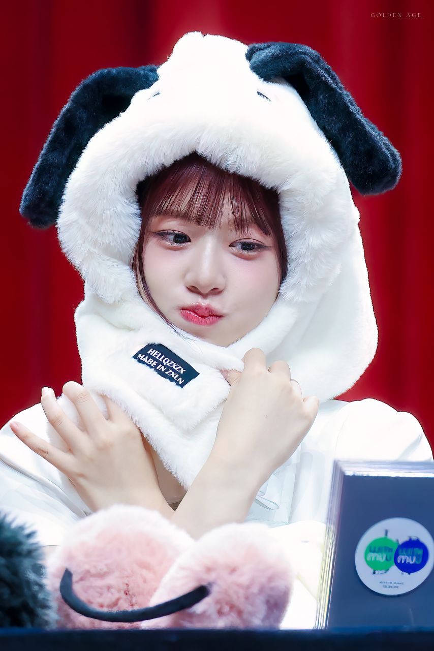 안댕댕 안유진(아이브)