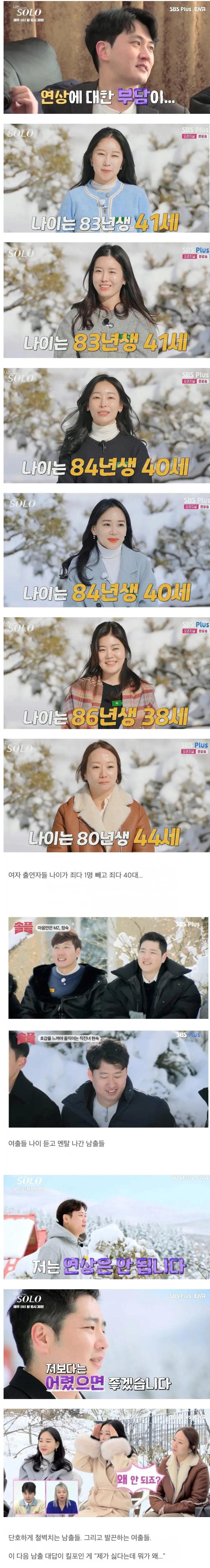40대 노처녀의 현실