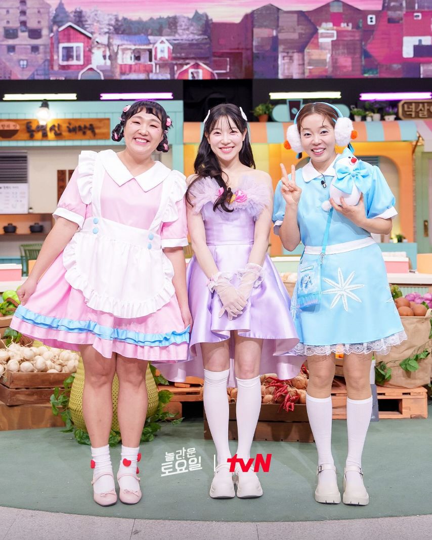 태연 소녀시대 놀토 + 김아영 이수지 정이랑