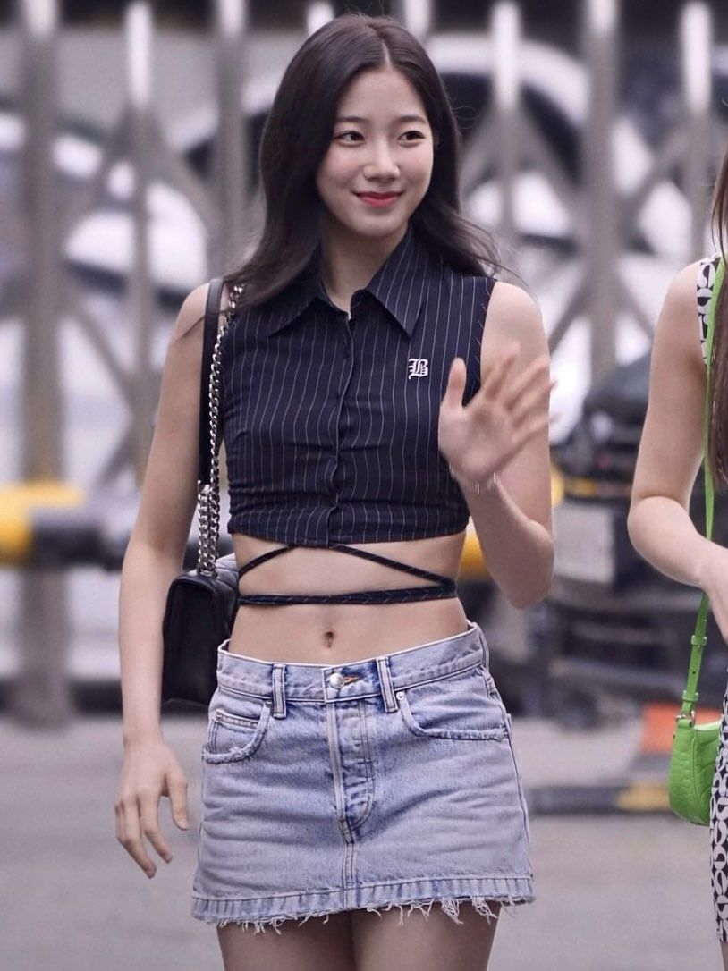 [르세라핌] 카즈하 배꼽