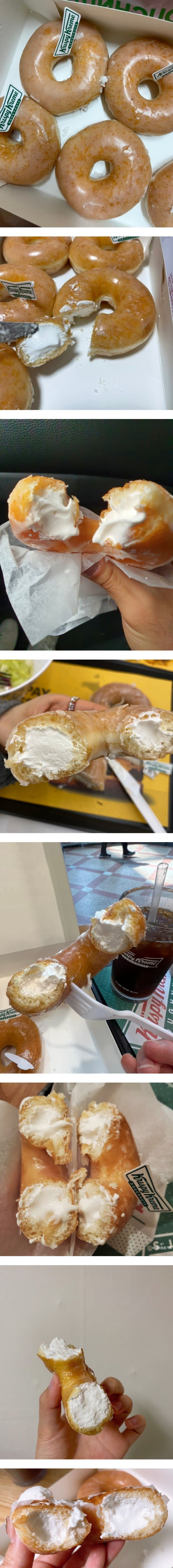 크리스피도넛 오리지널 우유크림필드