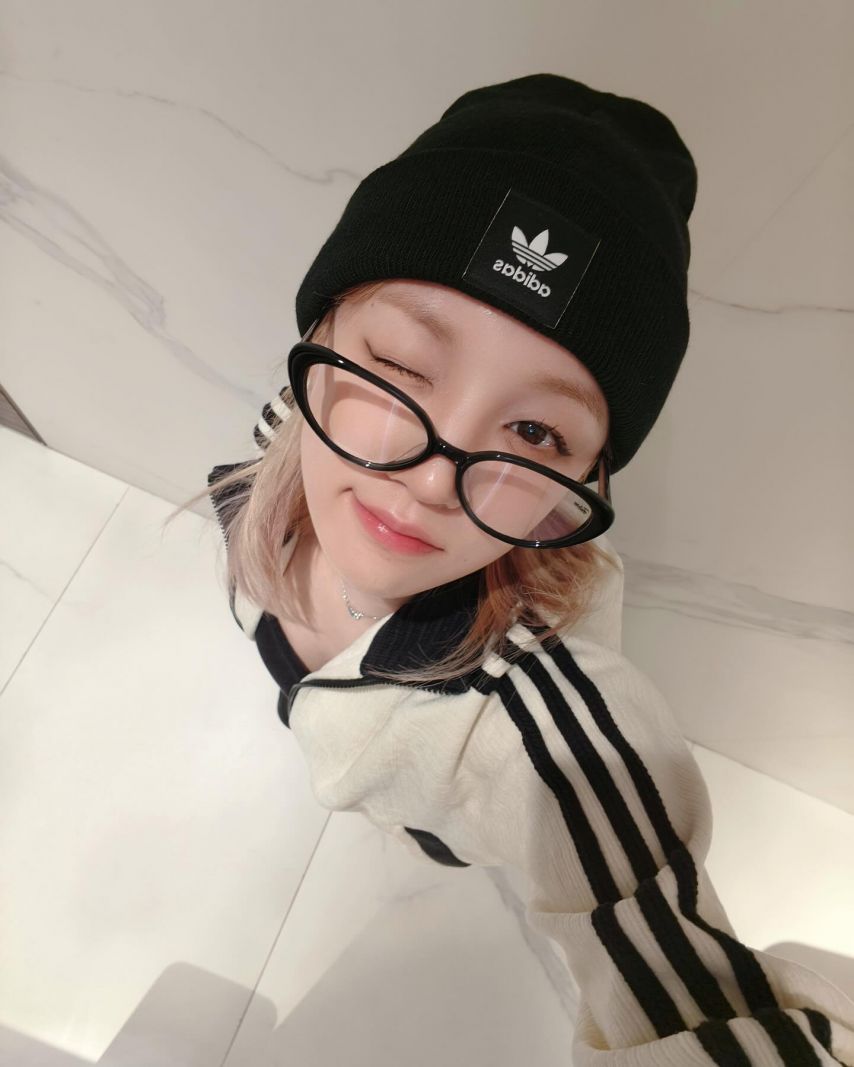 아이들 우기 SNS