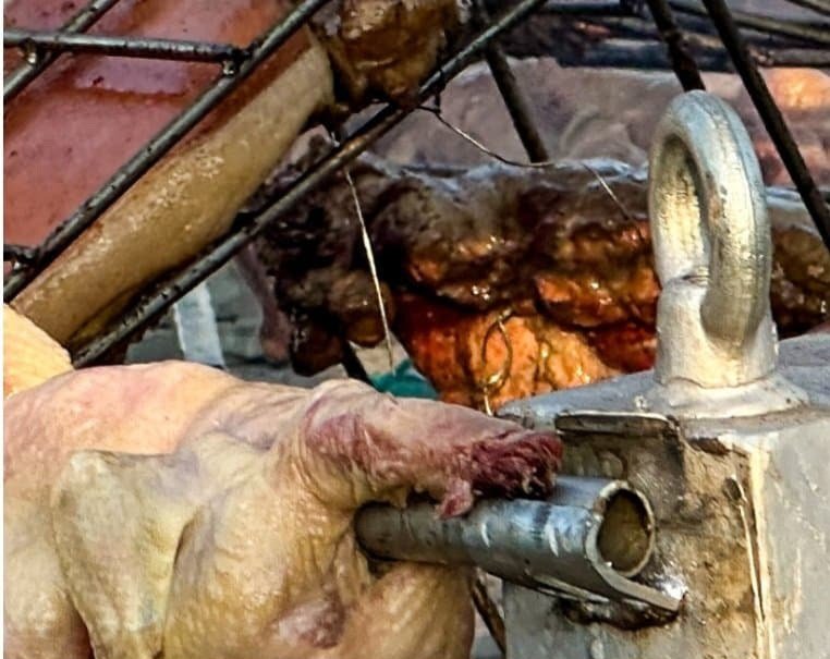 약혐) 백종원 닭 파이프 초 고화질 사진