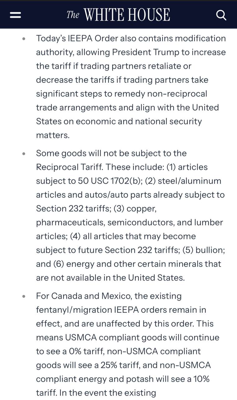 상호관세 면제 목록에 반도체 등장 ㅋㅋㅋㅋㅋㅋㅋㅋ