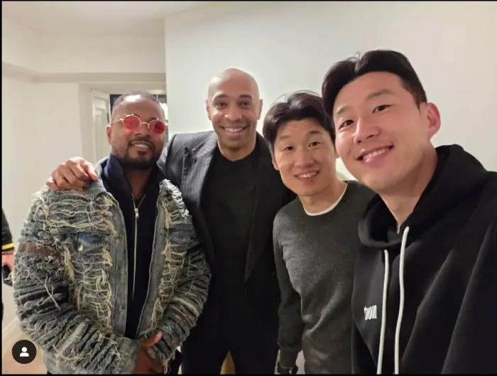 박지성 "에브라,앙리,손흥민" 집에 초대해서 식사대접ㅋㅋㅋㅋ