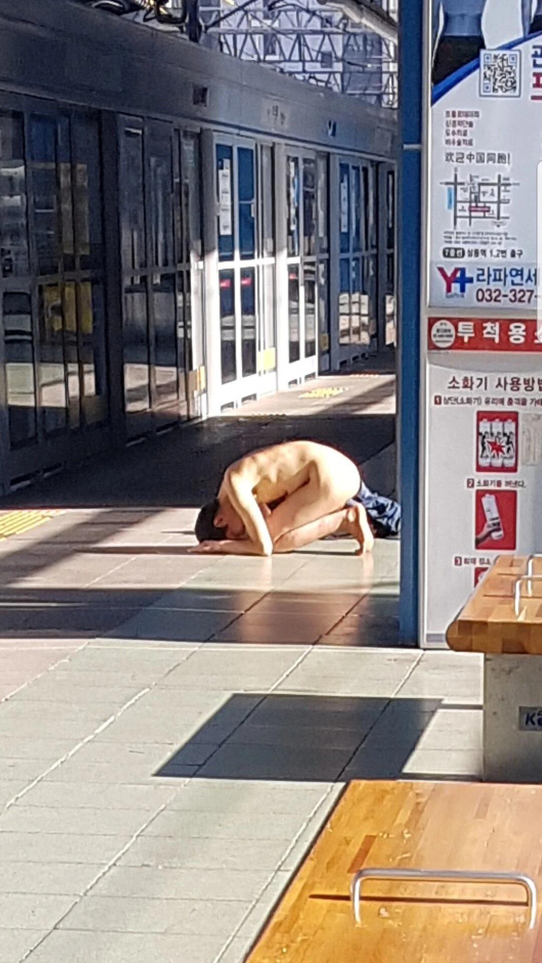 의외로 신도림에서 볼수 있는 일본식 사과 풍습