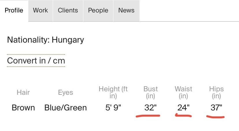 최근 바바라팔빈 공식 신체사이즈 ㄷㄷ