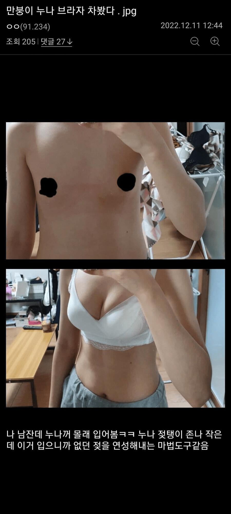 ㅇㅎ??) 누나 브라를 차 본 남동생.jpg