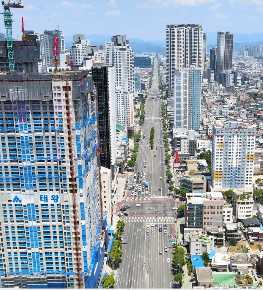 대구의 흔한 도로들