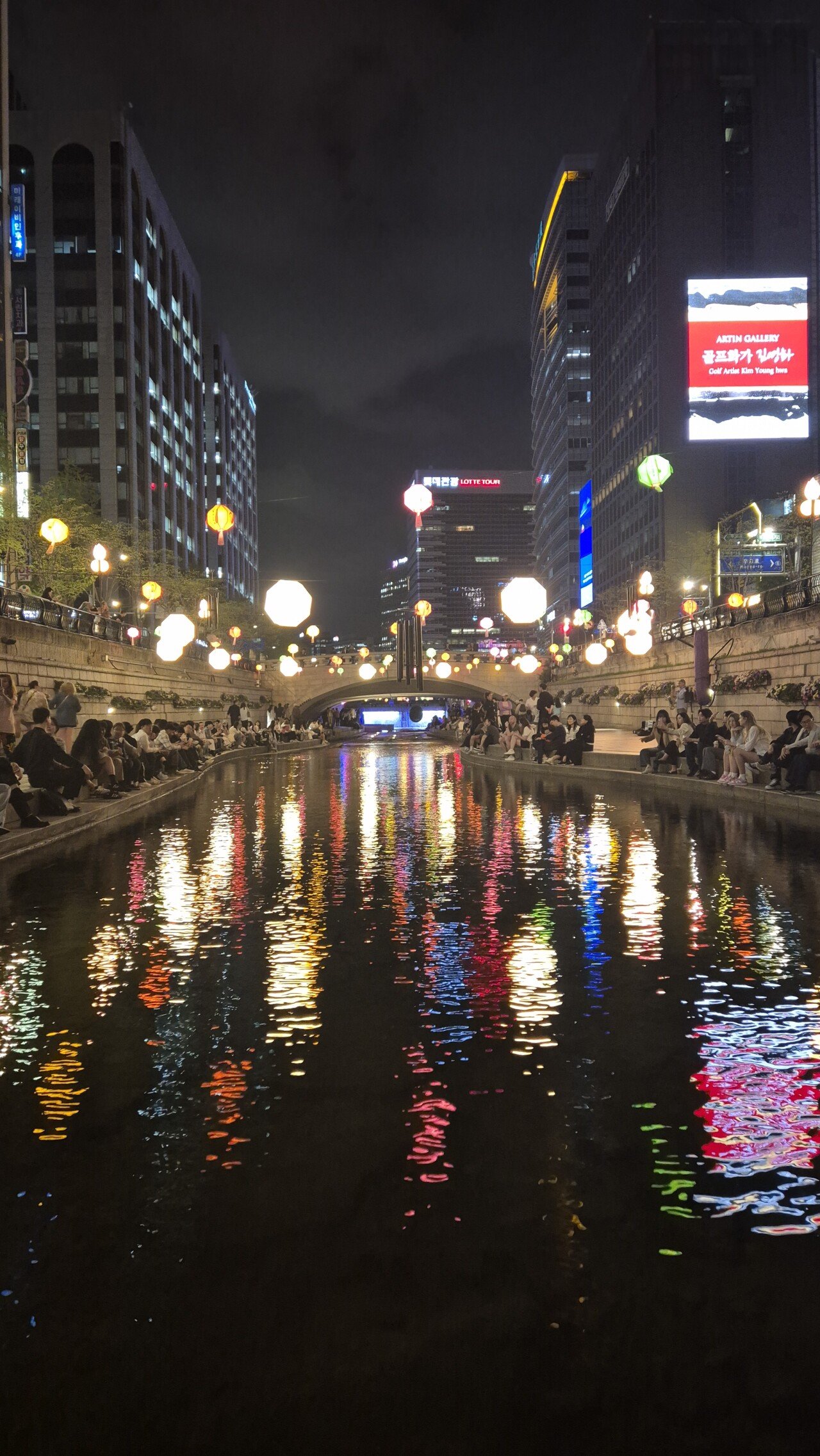 실시간 청계천 근황